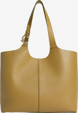 Coccinelle Schultertasche 'C-Easy S26 1' in Grün: Vorderseite