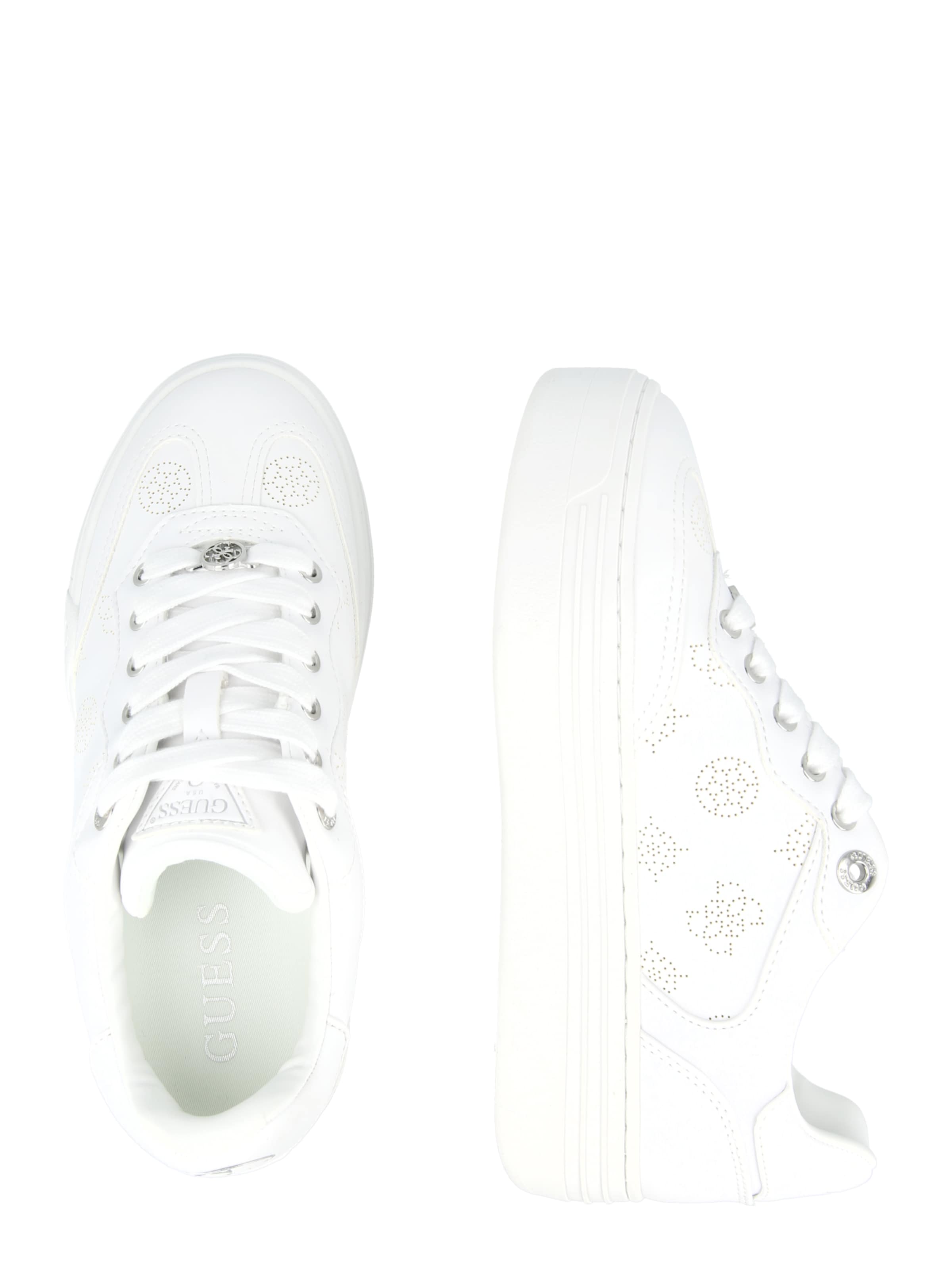 GUESS - Zapatillas deportivas bajas 'SWOLE3' en blanco