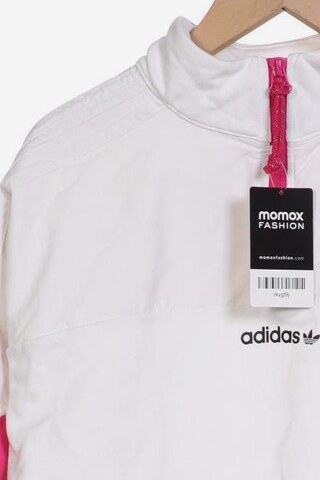 ADIDAS ORIGINALS Sweatshirt & Zip-Up Hoodie in M in White