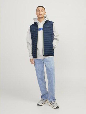 JACK & JONES Vest in Blue