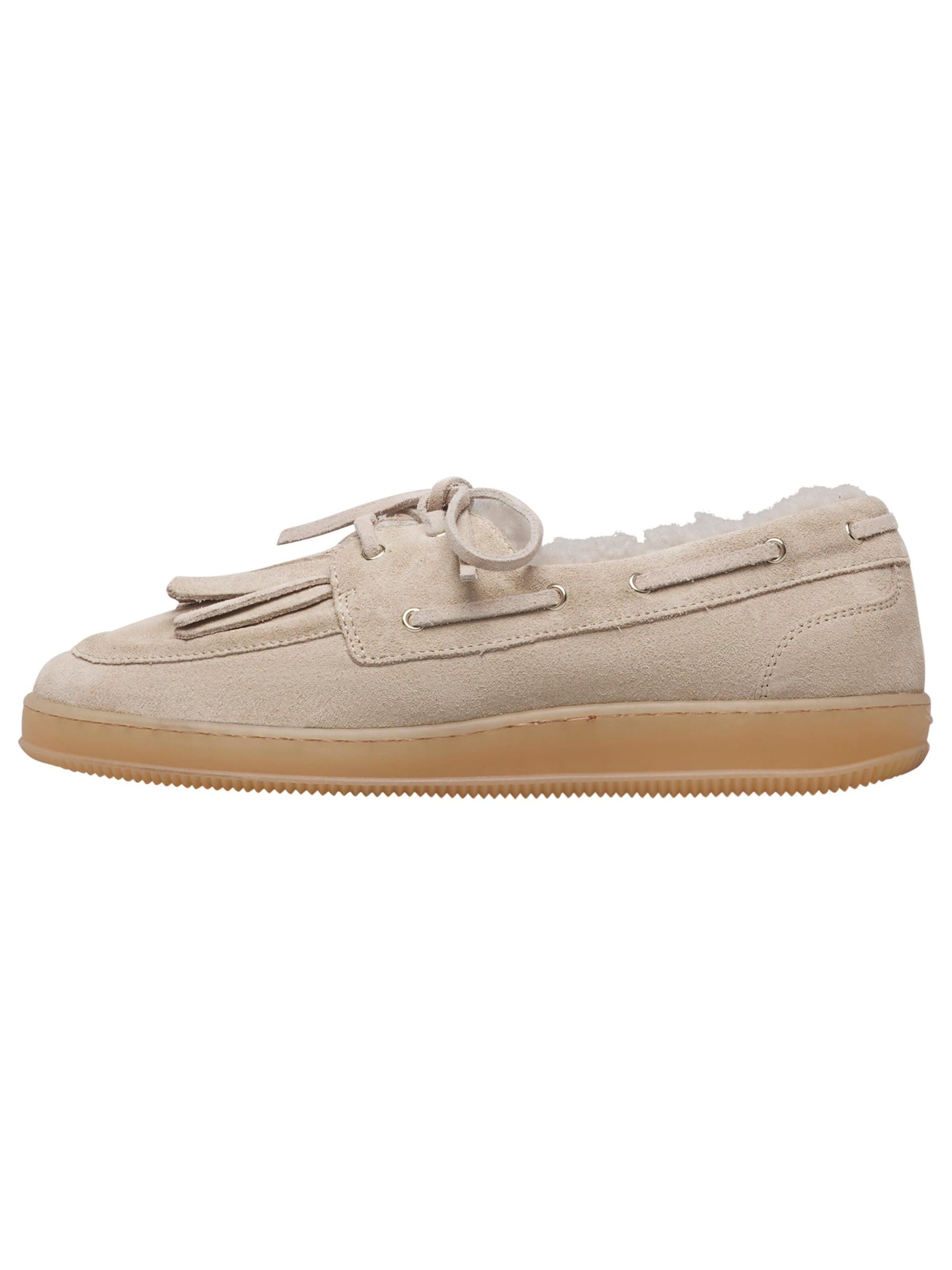 Voile blanche Schnürschuh 'OLIVIA'‌‌‌‌‌ in 37 in beige, Produktansicht