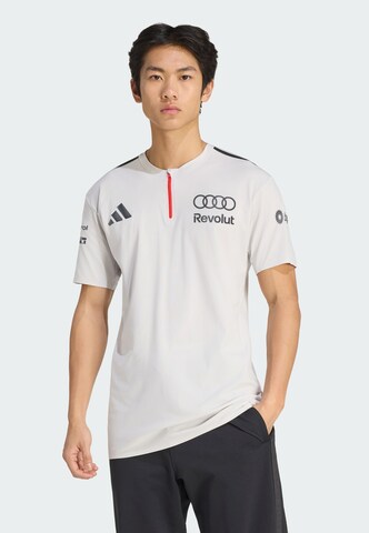 ADIDAS PERFORMANCE Functioneel shirt 'Audi Revolut Formula One Team Engineers & Marketing' in Wit
