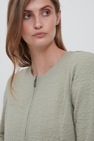 Fransa Gebreid vest 'BECARDI 1' in Groen