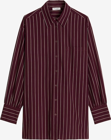 Marc O'Polo DENIM Blouse in Rood: voorkant
