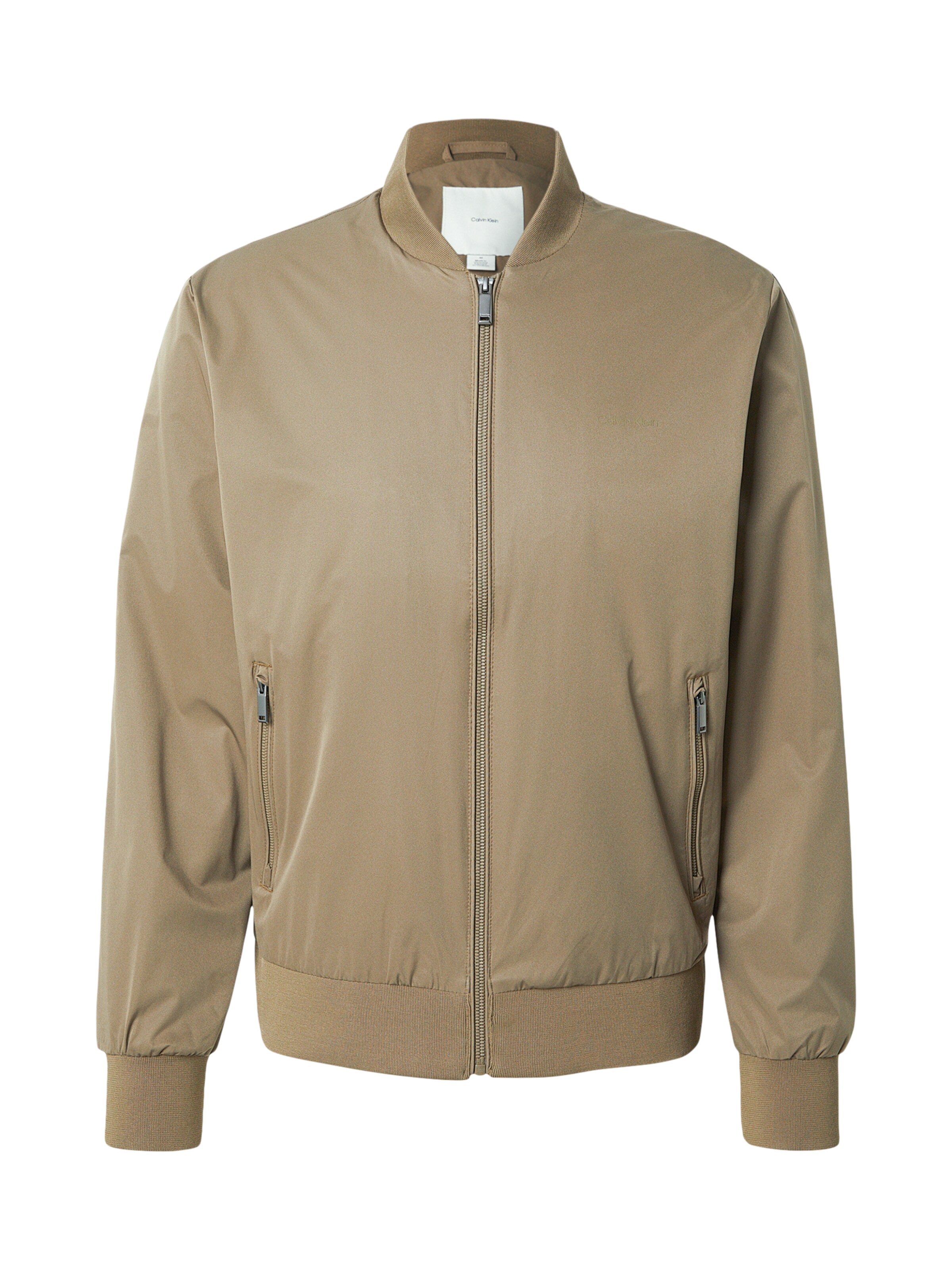 Veste mi-saison 'MATTE' Calvin Klein en beige : devant
