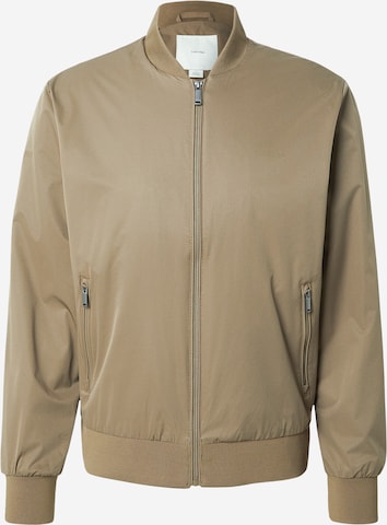 Veste mi-saison 'MATTE' Calvin Klein en beige : devant