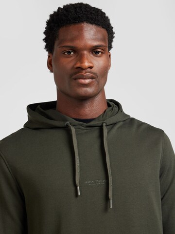 Regular fit Felpa di ARMANI EXCHANGE in marrone