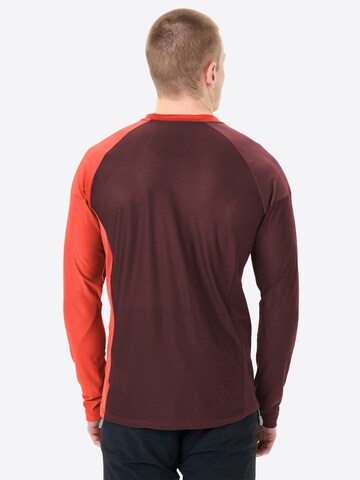 VAUDE Performance shirt 'Moab LS VI ' in Red