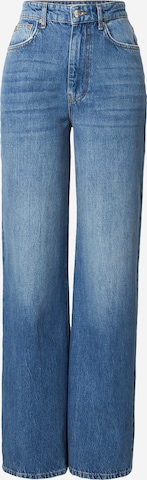 Gina Tricot Wide Leg Jeans 'Idun' in Blau: predná strana