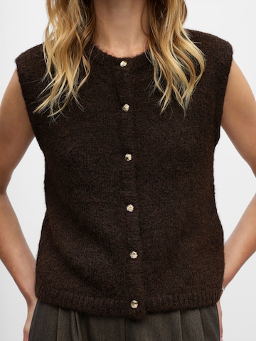 OBJECT Vest 'OBJSAGGIA' in Brown