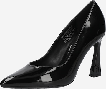 Décolleté 'PREMIERE 90' di Karl Lagerfeld in nero: frontale