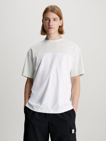 T-Shirt Calvin Klein Jeans en blanc