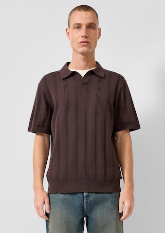 Pull-over QS en marron : devant