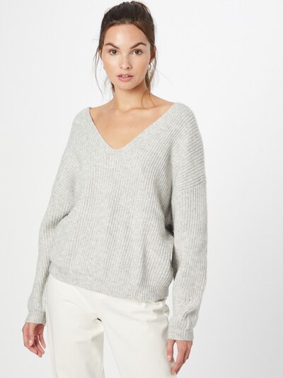 ABOUT YOU Sweater 'Nuria' in Light grey, View model