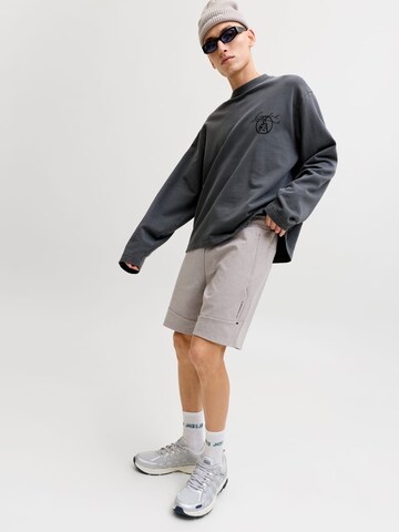 JACK & JONES Baggy Trousers 'Gordon' in Grey