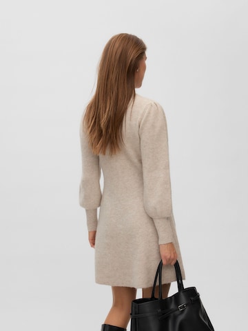VERO MODA - Vestido de punto 'AWLemon' en beige
