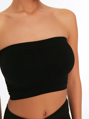 Trendyol Bandeau BH in Schwarz