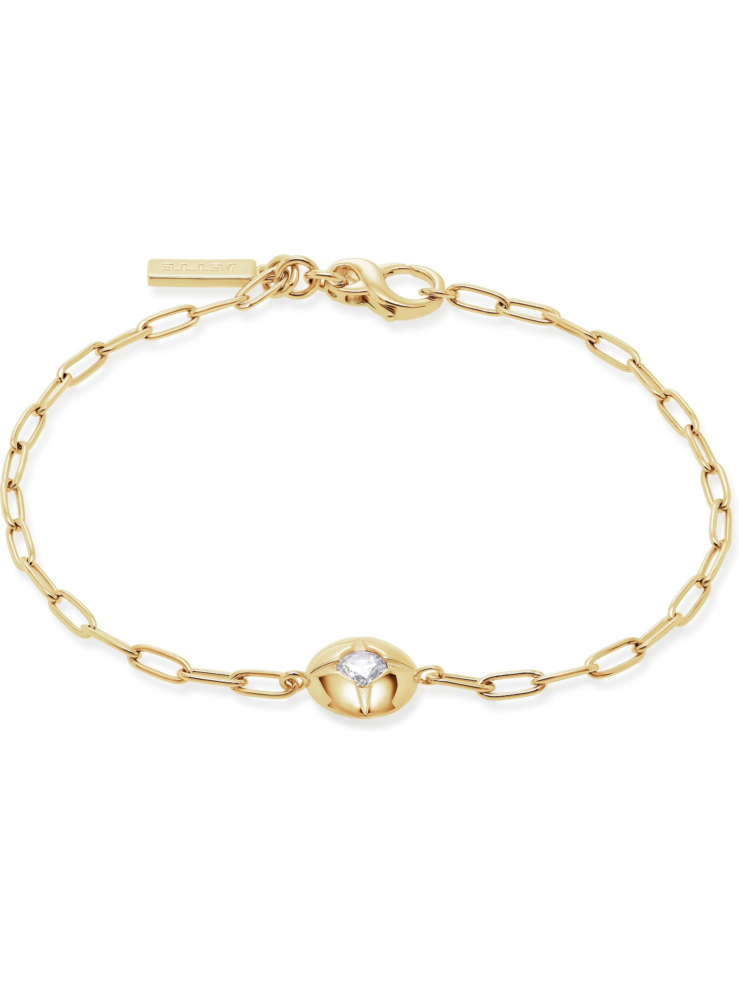 JETTE Armband in Gelb: Vorderseite