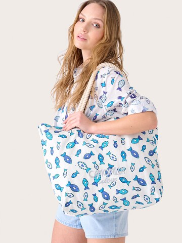 Borsa a mano di Camomilla Italia in blu: frontale