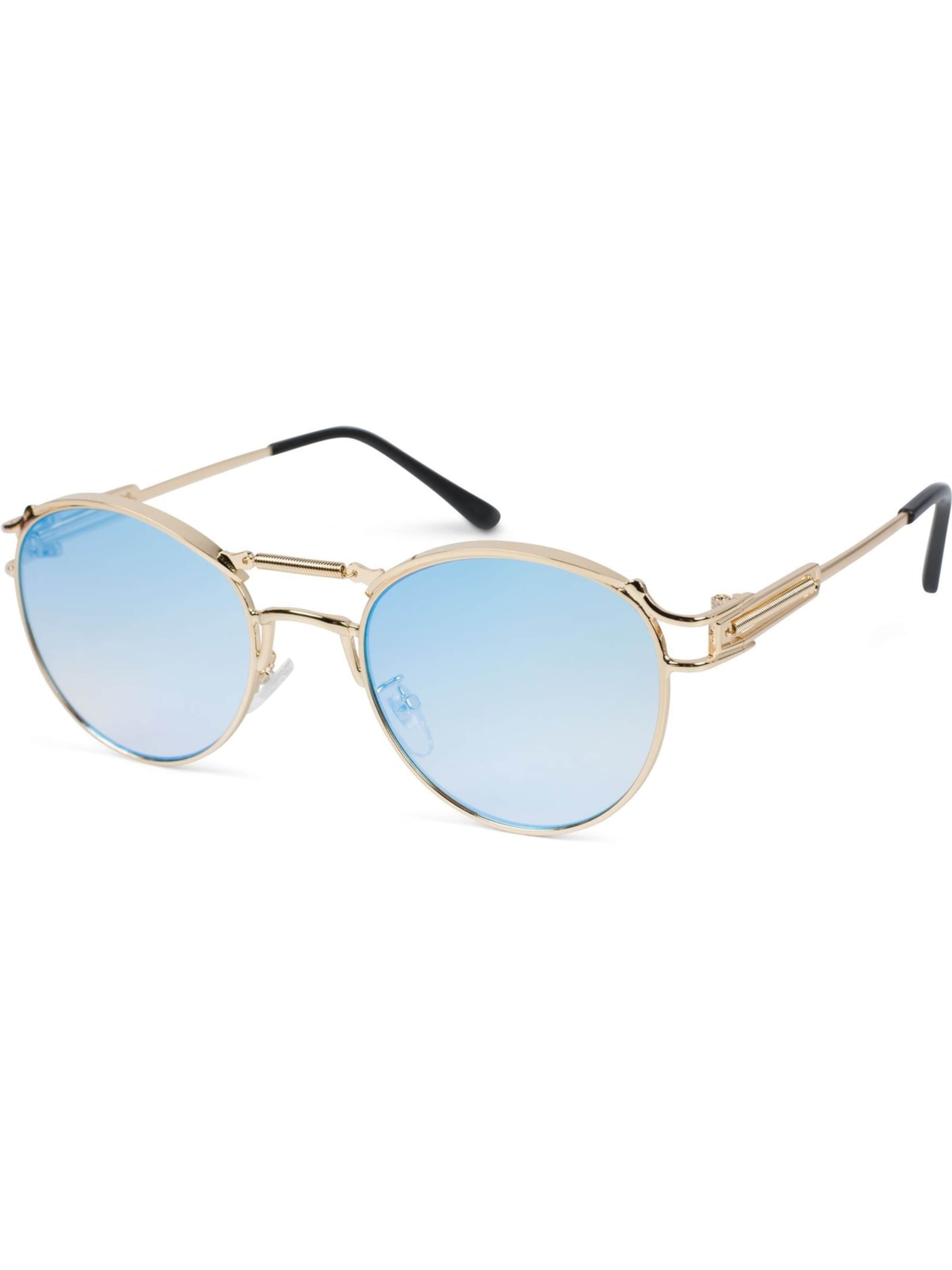styleBREAKER Sonnenbrille 'Panto Sonnenbrille mit Federn'‌‌‌‌‌‌‌ in Mischfarben: Vorderseite