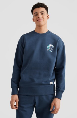 O'NEILL Sweatshirt 'O'riginal Crew' in Blauw: voorkant