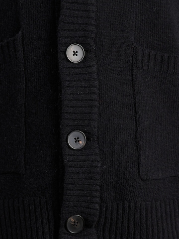 Lindbergh Gebreid vest in Zwart