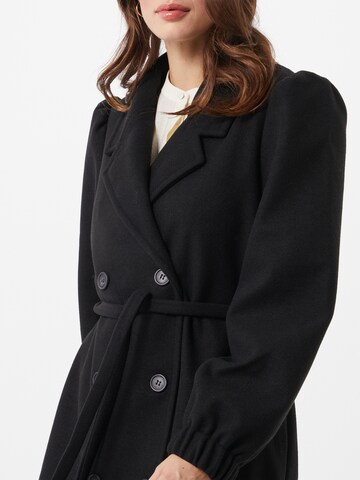 Gina Tricot Between-Seasons Coat in Black