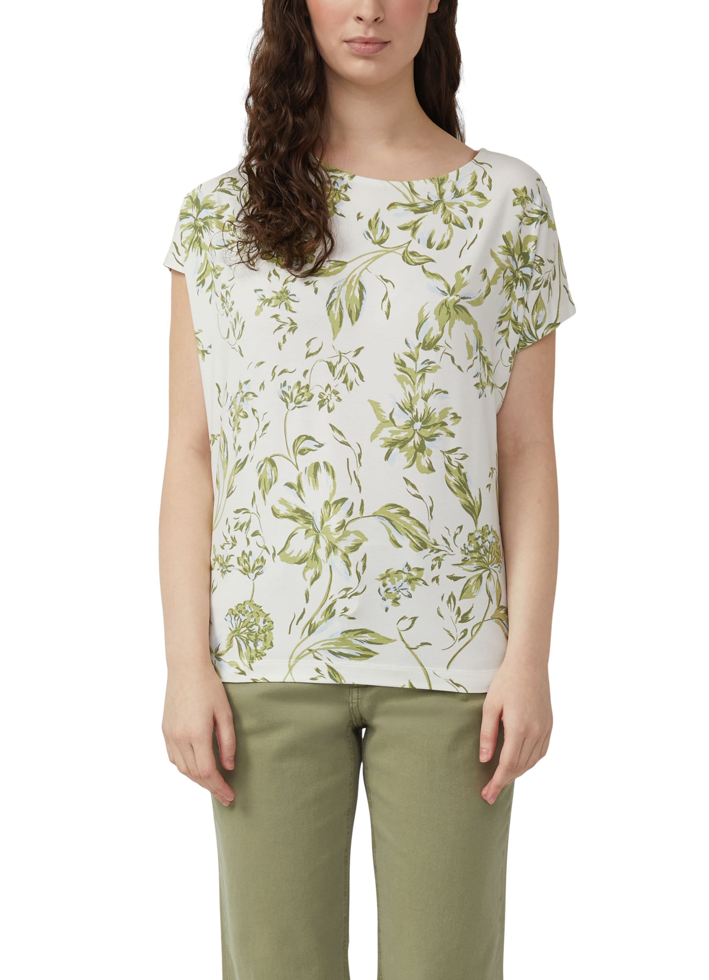 T-shirt s.Oliver en vert