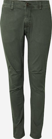 Coupe slim Jean 'Lilroy' INDICODE JEANS en vert : devant