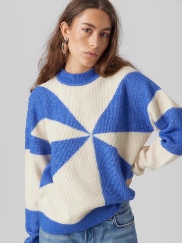 VERO MODA Sweater 'PHILINE' in Blue