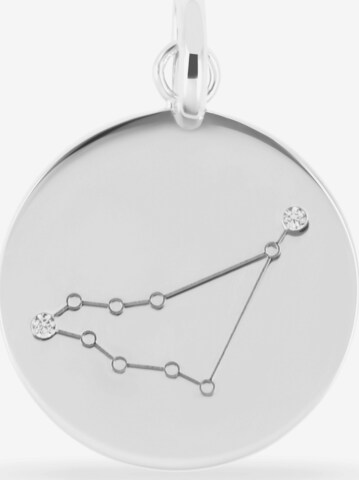 FAVS Pendant in Silver: front