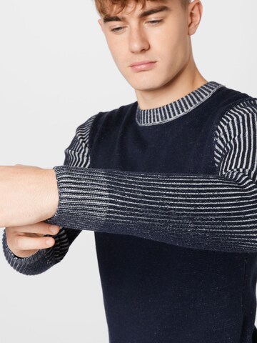 TOM TAILOR Sweater in Blue