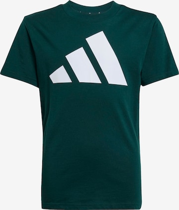 Tricou funcțional 'Essentials' de la ADIDAS SPORTSWEAR pe verde: față