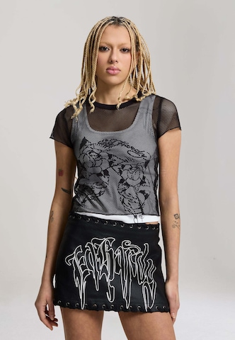 Ed Hardy Юбка 'Gothic Drip' в Черный