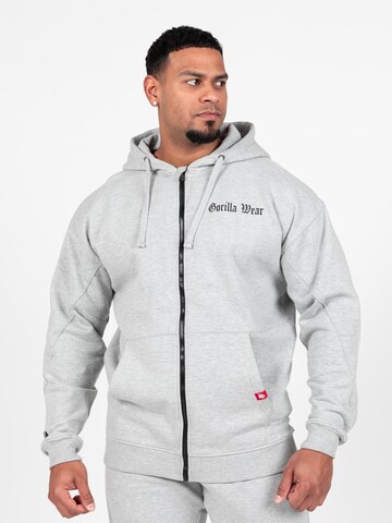 Gorilla Wear Sweatshirt 'Utah' in Grijs: voorkant