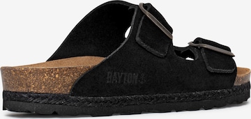 Bayton Pantolette in Schwarz