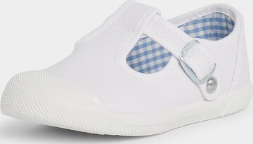 Chaussure basse Pisamonas en blanc : devant