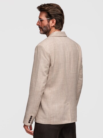 Coupe regular Veste de costume ' M169' Ombre en beige