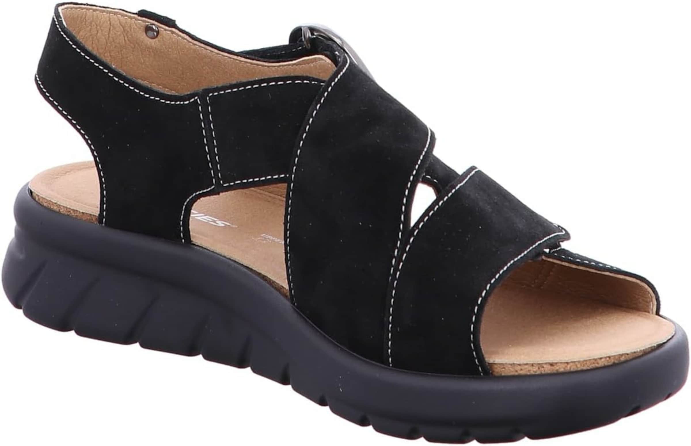 Hartjes Sandals in Black