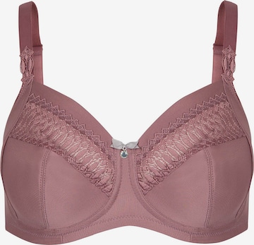 SUSA T-Shirt BH 'Santorin' in Pink: Vorderseite