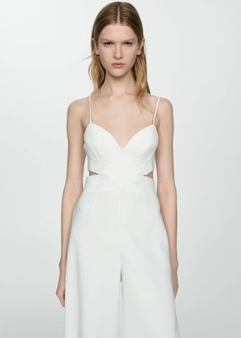 Combinaison 'Tyna' MANGO en blanc