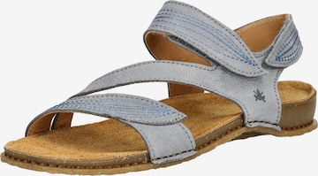 EL NATURALISTA Sandal in Blue: front