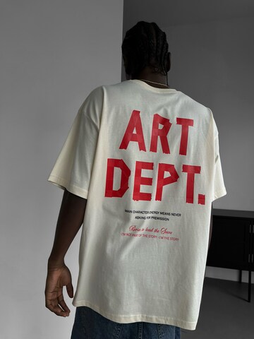 Kleidermafia Shirt 'Art Dept' in White