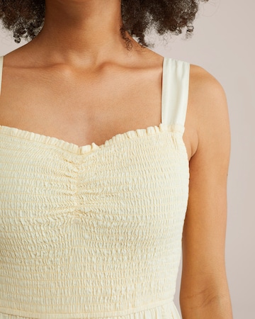 WE Fashion Summer dress in Yellow
