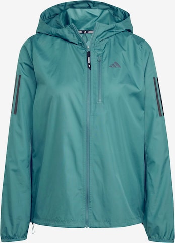 Veste de sport 'Own The Run' ADIDAS PERFORMANCE en vert : devant