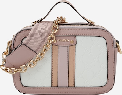 ALDO Crossbody bag 'FADY' in Dark beige / Rose / White, Item view