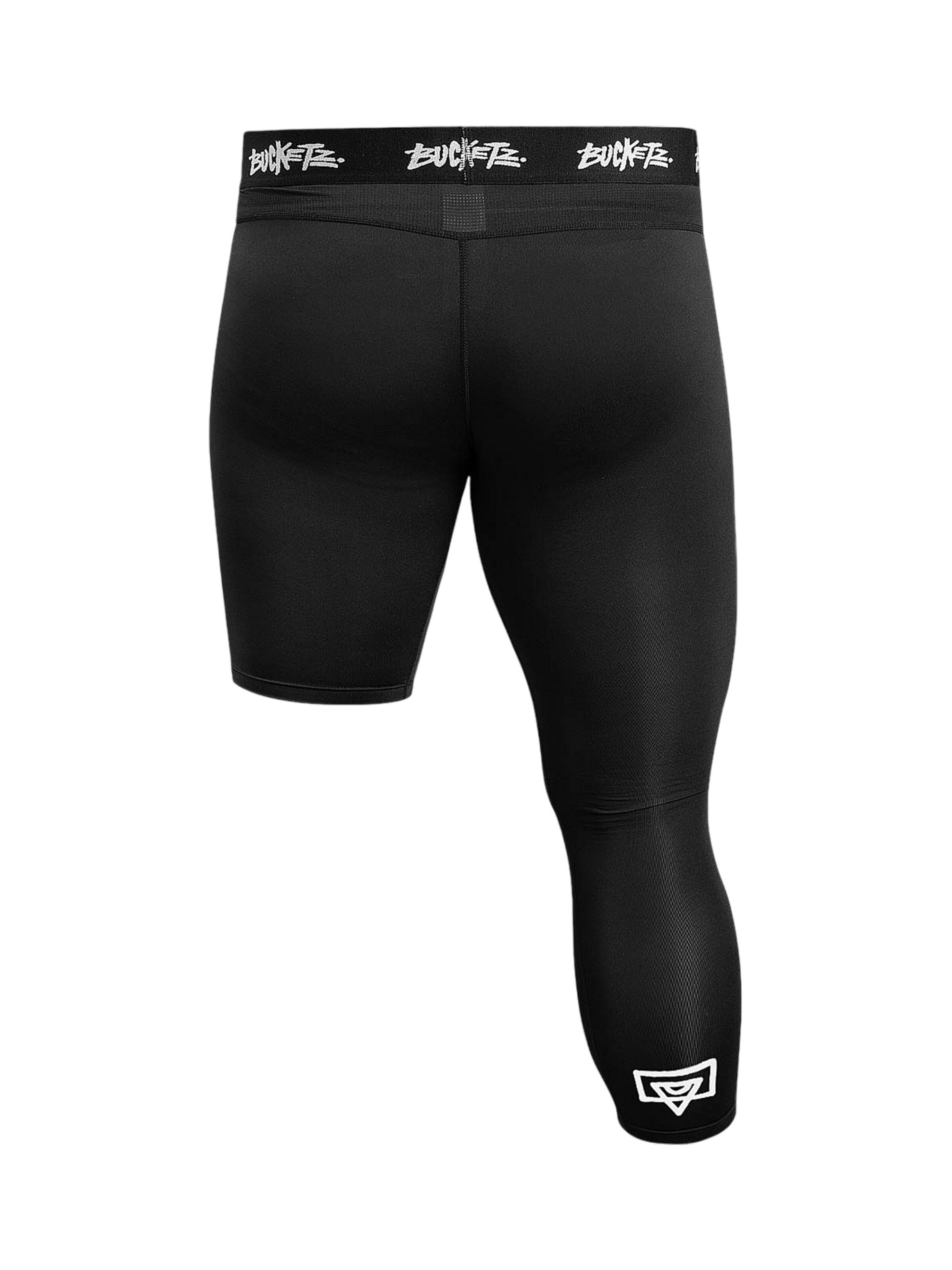 Bucketz Skinny Sporthose 'New School Right Tight' in Schwarz