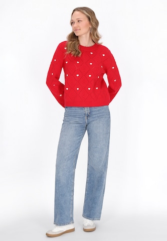 MYMO - Pullover em vermelho