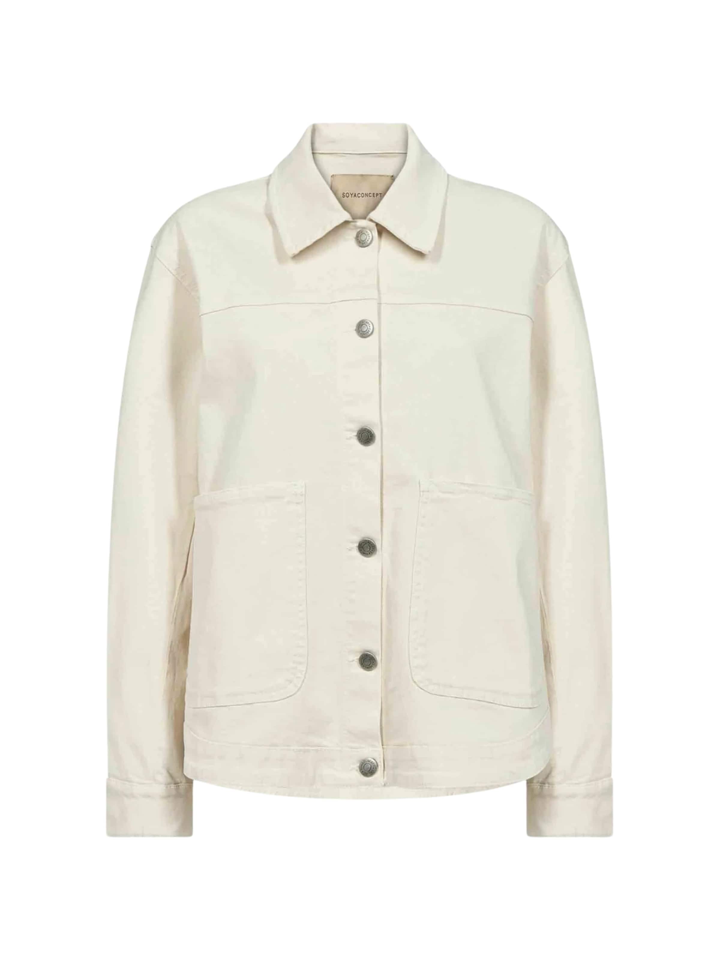 Soyaconcept Jacke 'SC-Erna 29' in Weiß: Vorderseite