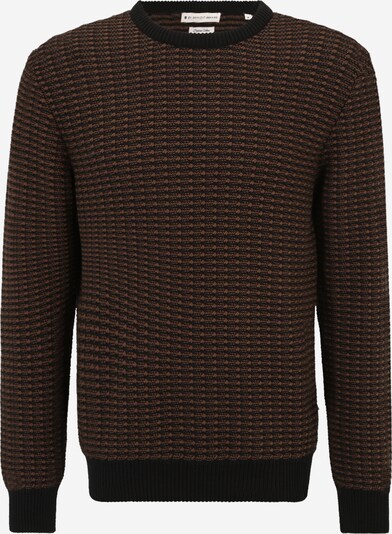 By Garment Makers Sweater 'Leo' in Chocolate / Black, Item view